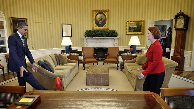 Obama’s a Footy&nbsp;Fan